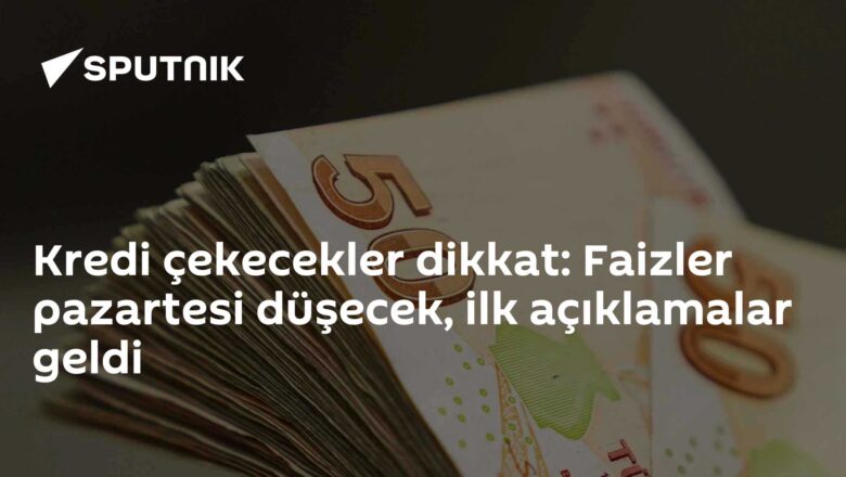 Faiz indirimleri