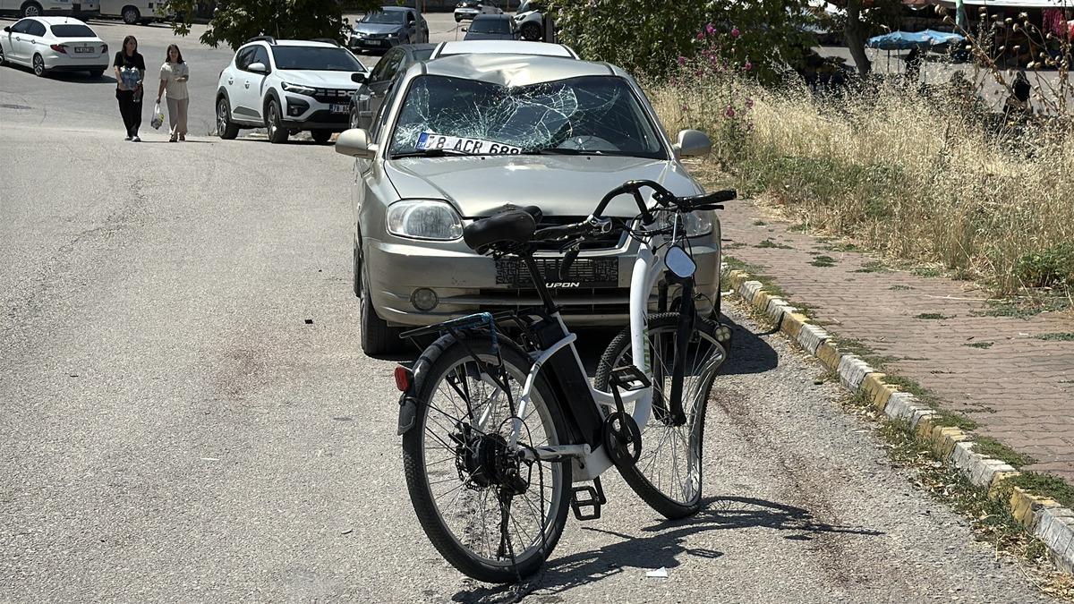 Elektrikli bisiklet kaza