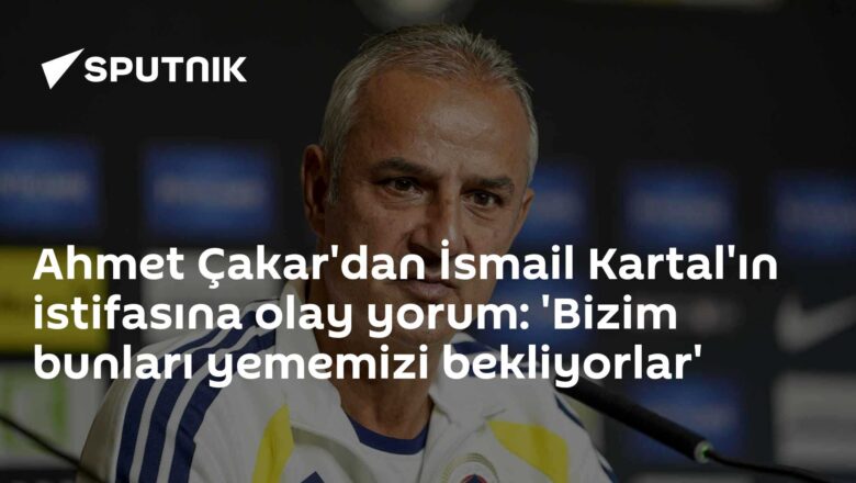 İsmail Kartal istifası